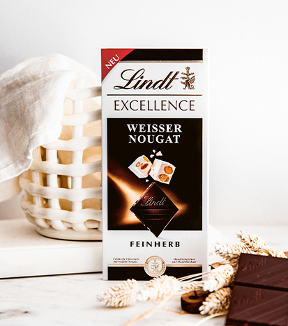 Lindt Excellence White Nougat product photo (Photo)