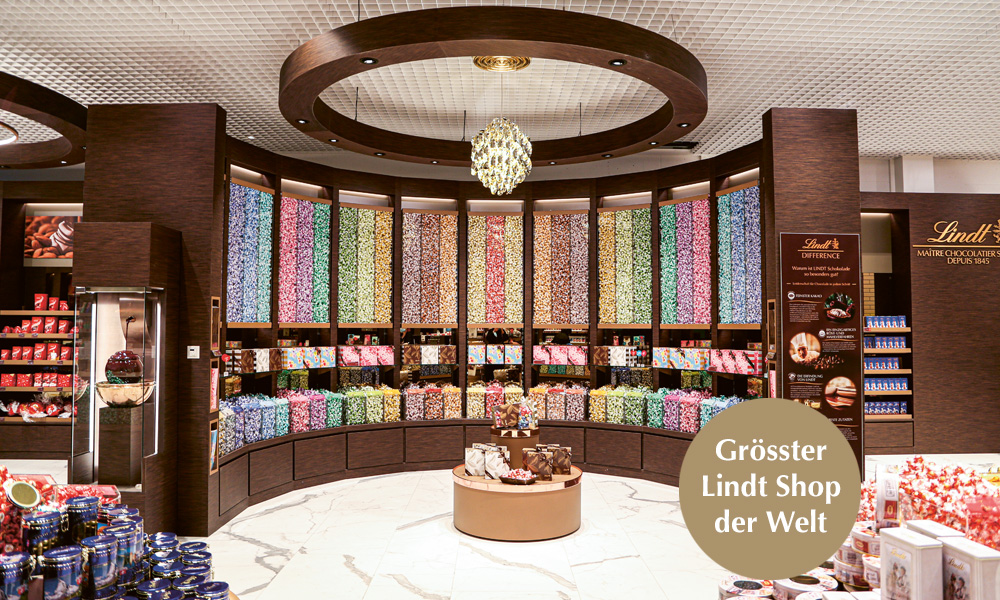 Der grösste Lindt Shop der Welt in Kilchberg (Photo)