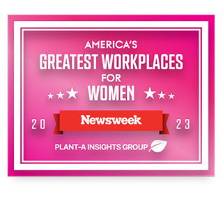 Plaquard of recognition “America’s greatest workplaces for women” (Photo)